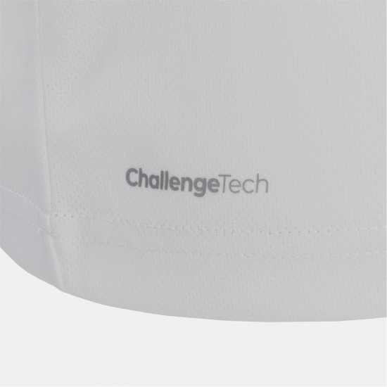 Slazenger Мъжка Тенис Фланелка Tennis T Shirt Mens БЯЛО/СИВО Мъжки тениски и фланелки