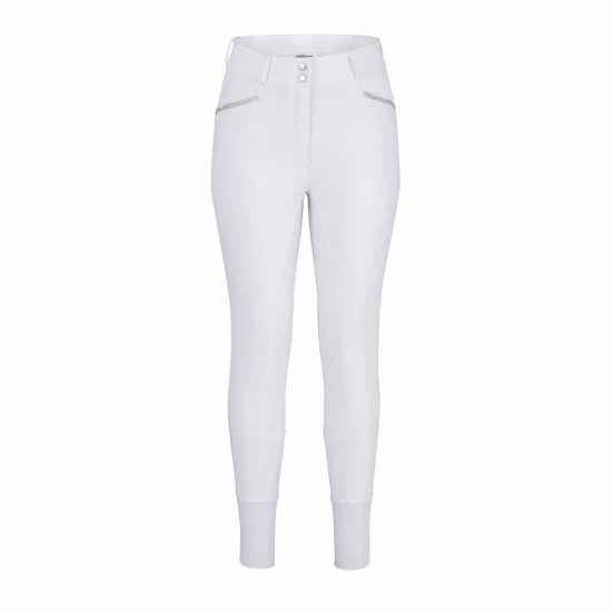 Дълги и къси бричове за езда Requisite Premium Technical Full Grip Breeches Бяло Requisite Premium Technical Full Grip Breeches Бяло Дълги и къси бричове за езда