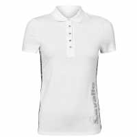 Дамска Блуза С Яка Cavallo Suri Polo Shirt Ladies White Дамски тениски с яка