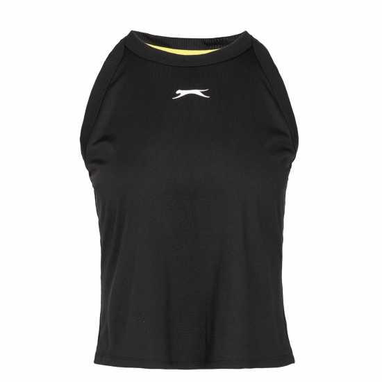 Slazenger Tennis Vest Womens Черно Бадминтон