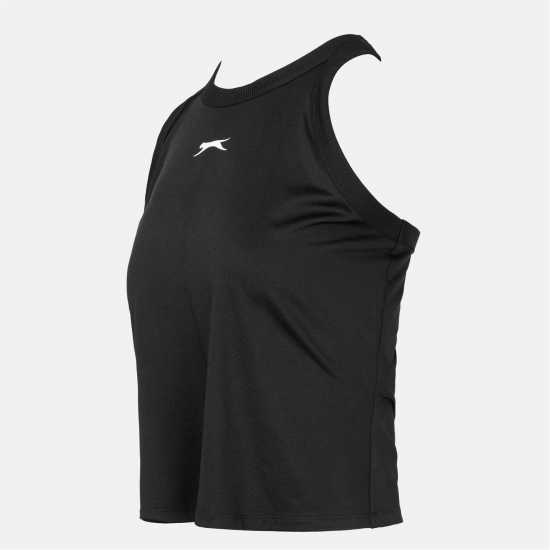 Slazenger Tennis Vest Womens Черно Бадминтон