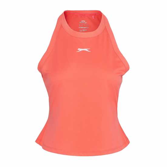 Slazenger Tennis Vest Womens Корал Бадминтон