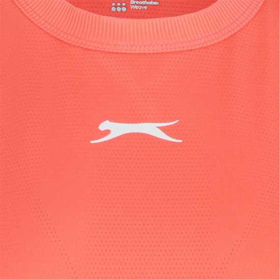 Slazenger Tennis Vest Womens Корал Бадминтон