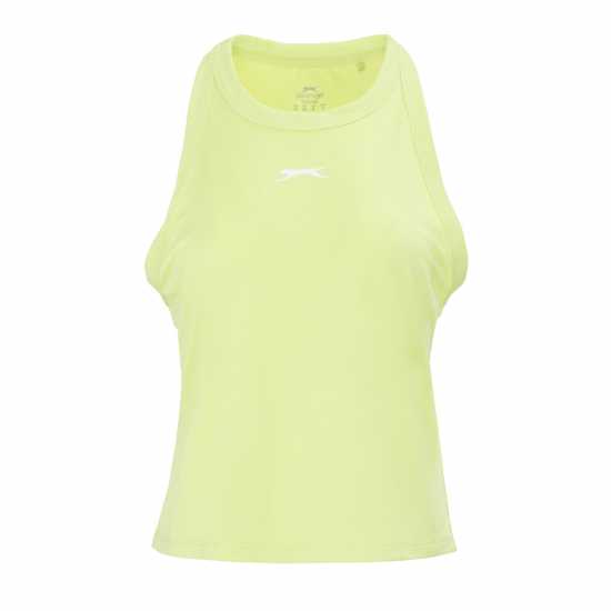 Slazenger Tennis Vest Womens Сянка Лайм Бадминтон
