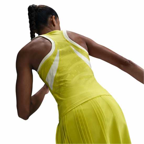 Nike Дамски Потник Oz Open Tank Top Womens Високо напрежение Бадминтон