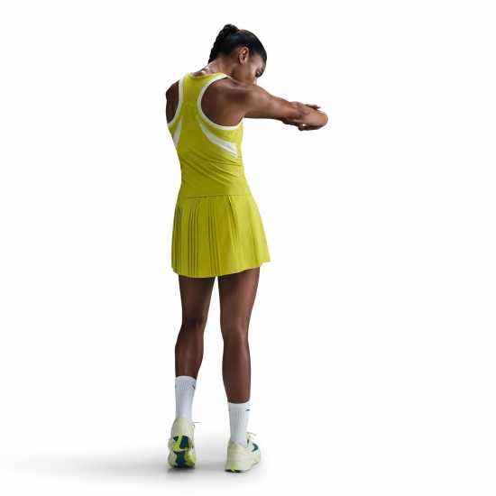 Nike Дамски Потник Oz Open Tank Top Womens Високо напрежение Бадминтон