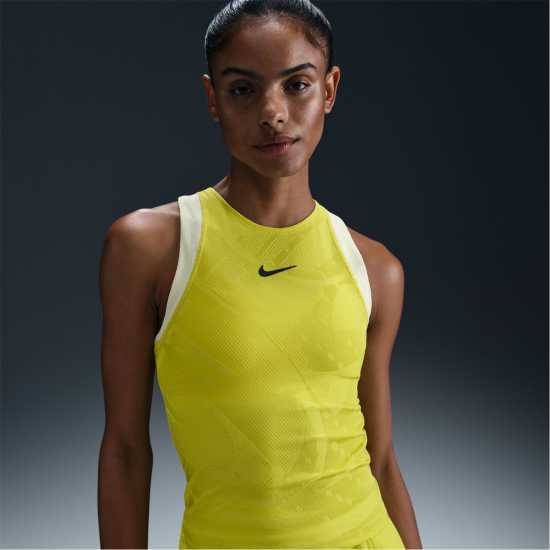 Nike Дамски Потник Oz Open Tank Top Womens Високо напрежение Бадминтон
