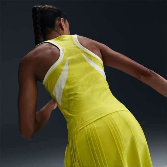 Nike Дамски Потник Oz Open Tank Top Womens Високо напрежение Бадминтон