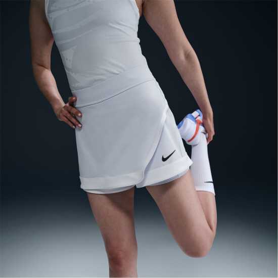 Бадминтон Nike Oz Open Skirt Ld51 ФБ Сиво/Бяло Nike Oz Open Skirt Ld51 ФБ Сиво/Бяло Бадминтон
