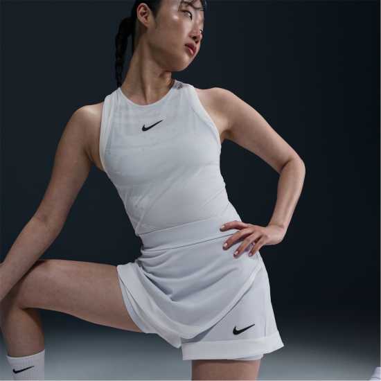 Бадминтон Nike Oz Open Skirt Ld51 ФБ Сиво/Бяло Nike Oz Open Skirt Ld51 ФБ Сиво/Бяло Бадминтон