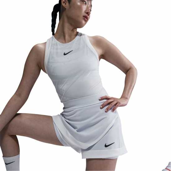 Бадминтон Nike Oz Open Skirt Ld51 ФБ Сиво/Бяло Nike Oz Open Skirt Ld51 ФБ Сиво/Бяло Бадминтон
