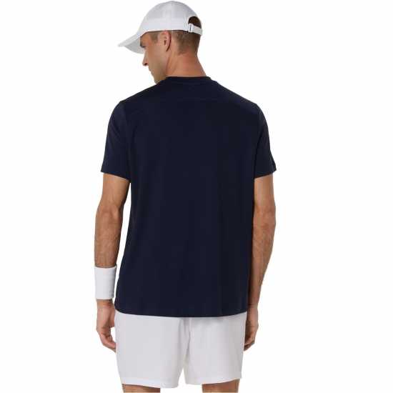 Asics Мъжка Тениска Къс Ръкав Court Short Sleeve Top Mens  