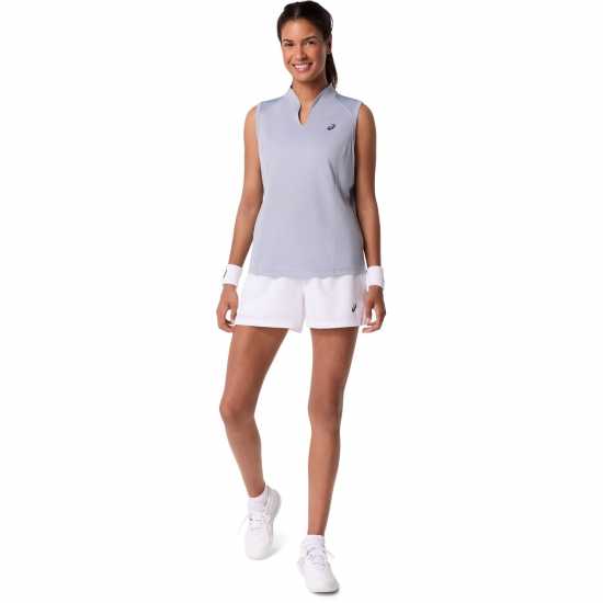 Asics Court Vest Womens Grey blue 