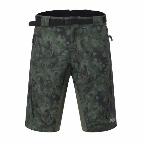 Pinnacle Baggy 2In1 Shorts Men Green Camo 