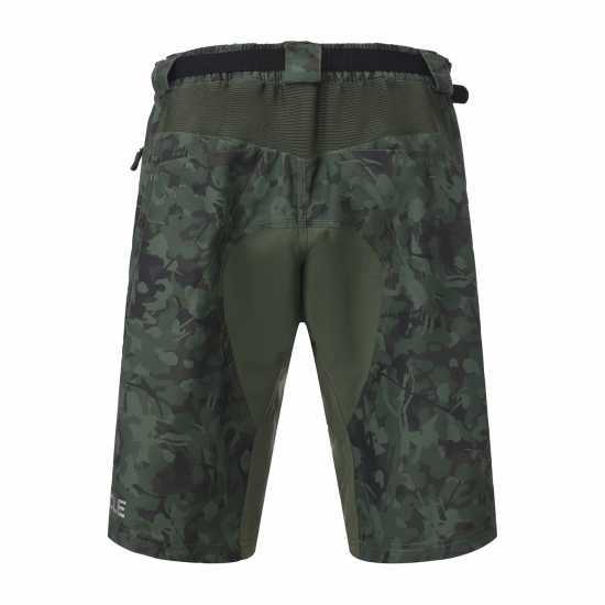 Pinnacle Baggy 2In1 Shorts Men Green Camo 