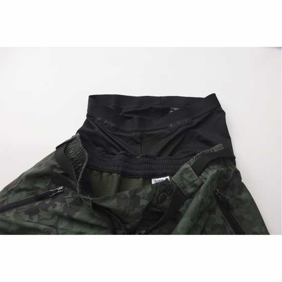 Pinnacle Baggy 2In1 Shorts Men Green Camo 
