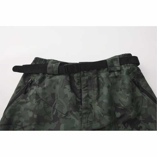 Pinnacle Baggy 2In1 Shorts Men Green Camo 