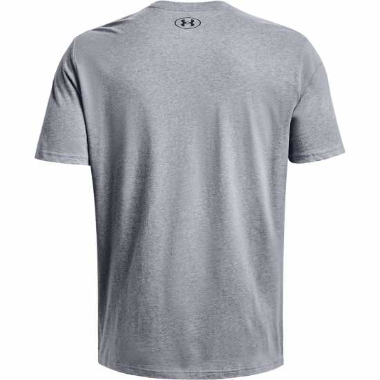 Under Armour Big Logo Ss Sn99 Grey - Мъжки ризи