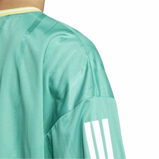 Adidas Women's Tiro Cropped T-Shirt Crop Top Green/Black Adidas Women's Tiro Cropped T-Shirt Crop Top Green/Black