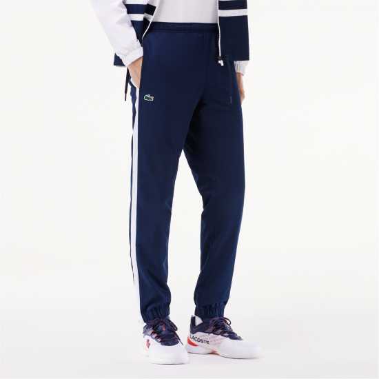 Мъжки спортни екипи в две части Lacoste Tennis Tracksuit Бяло/Морско синьо Lacoste Tennis Tracksuit Бяло/Морско синьо Мъжки спортни екипи в две части