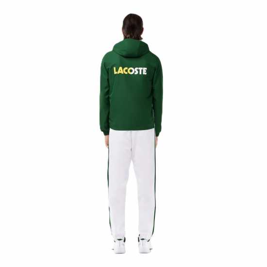 Lacoste Tennis Tracksuit Зелено/Бяло Мъжки спортни екипи в две части
