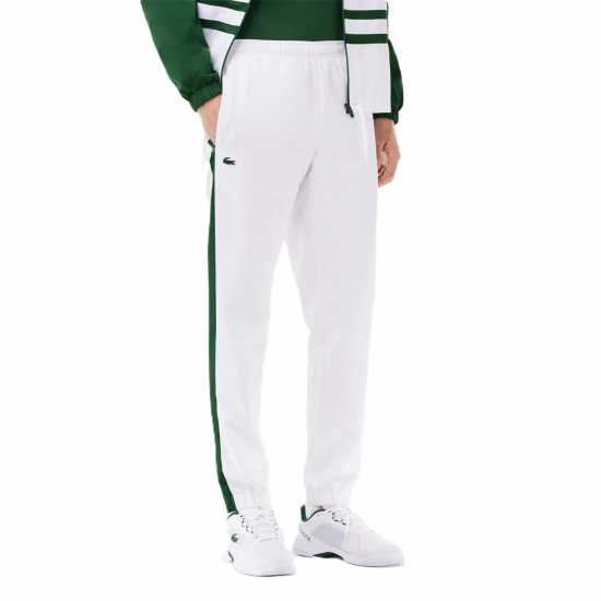 Lacoste Tennis Tracksuit Зелено/Бяло Мъжки спортни екипи в две части