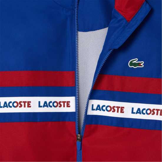 Lacoste Logo Stripe Tracksuit Капитан/Оранжев Мъжки спортни екипи в две части