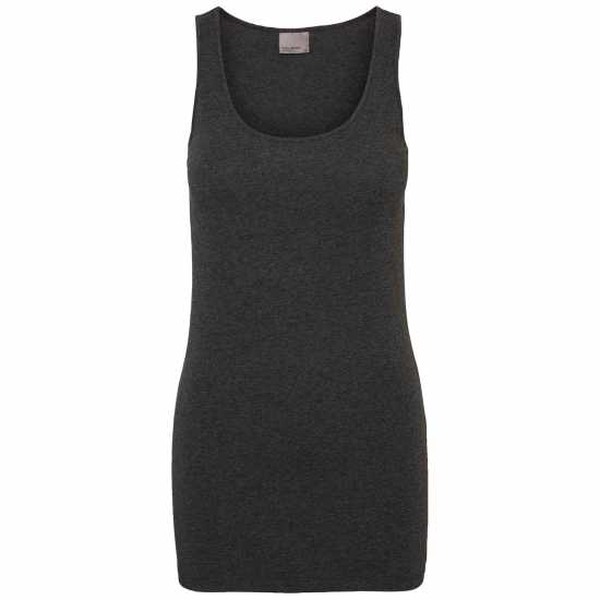 Vero Moda Women's Tank Vest Dk Grey Melange Vero Moda Women's Tank Vest Dk Grey Melange
