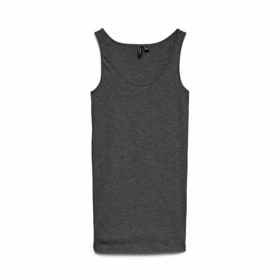 Vero Moda Women's Tank Vest Dk Grey Melange Vero Moda Women's Tank Vest Dk Grey Melange