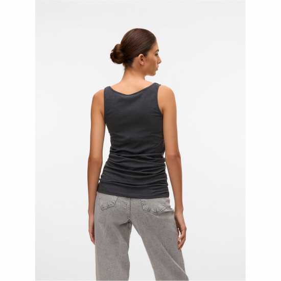 Vero Moda Women's Tank Vest Dk Grey Melange Vero Moda Women's Tank Vest Dk Grey Melange