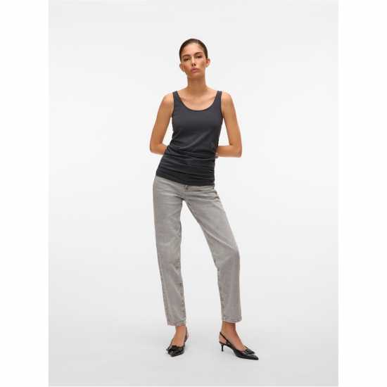 Vero Moda Women's Tank Vest Dk Grey Melange Vero Moda Women's Tank Vest Dk Grey Melange