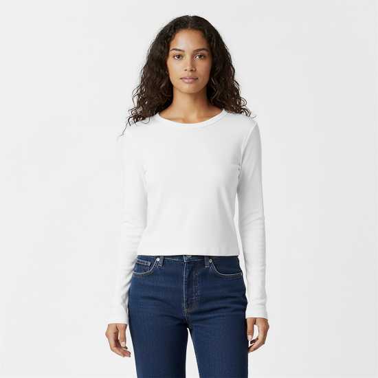 Jack Wills Women's Long-Sleeve T-Shirt Jack Wills Women's Long-Sleeve T-Shirt