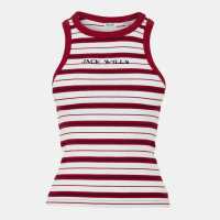 Jack Wills Women's JW Striped Vest Jack Wills Women's Jw Striped Vest