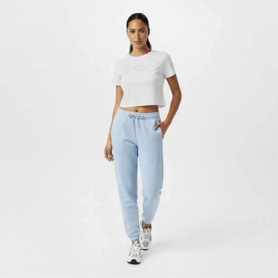 Jack Wills Cropped Baby Tee Ladies Бяло Jack Wills Cropped Baby Tee Ladies Бяло