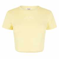 Jack Wills Cropped Baby Tee Ladies Бутербродно масло Jack Wills Cropped Baby Tee Ladies Бутербродно масло