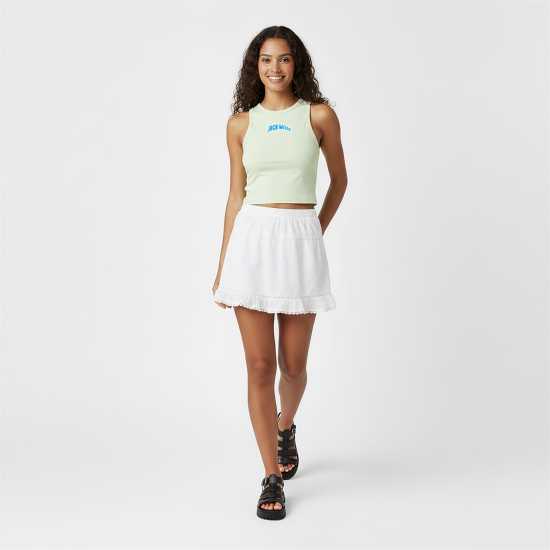 Jack Wills Women's Jw Graphic Racerback Vest Морско стъкло Jack Wills Women's Jw Graphic Racerback Vest Морско стъкло