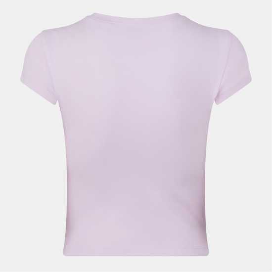 Jack Wills Women's Graphic Cap-Sleeved Crop Top Jack Wills Women's Graphic Cap-Sleeved Crop Top