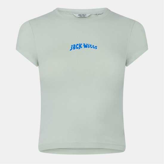 Women's Graphic Cap Sleeve Crop Top Women's Graphic Cap Sleeve Crop Top