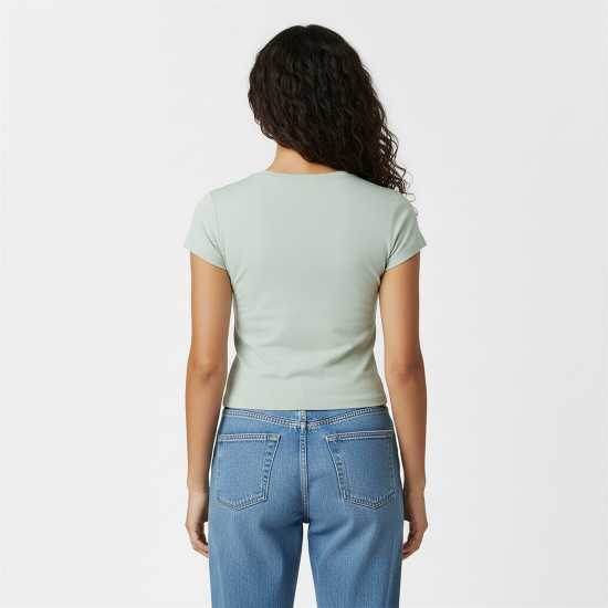 Women's Graphic Cap Sleeve Crop Top Women's Graphic Cap Sleeve Crop Top