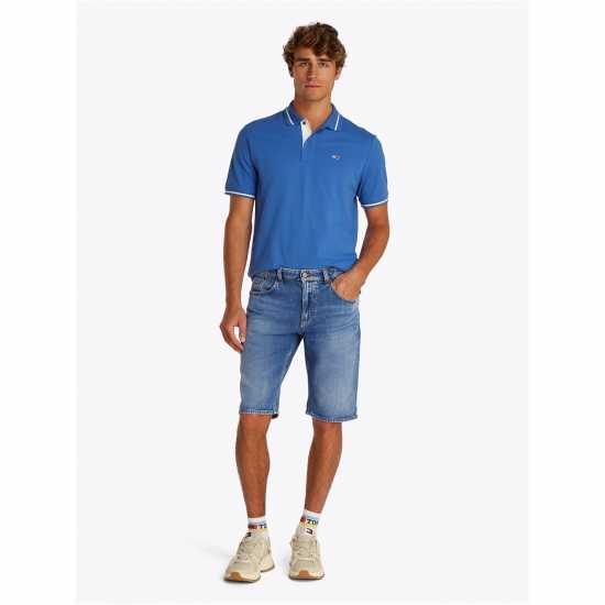 Мъжки къси панталони Tommy Jeans Ronnie Short Bi0177 Деним среден Tommy Jeans Ronnie Short Bi0177 Деним среден Мъжки къси панталони