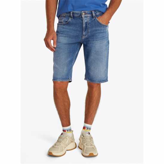 Мъжки къси панталони Tommy Jeans Ronnie Short Bi0177 Деним среден Tommy Jeans Ronnie Short Bi0177 Деним среден Мъжки къси панталони