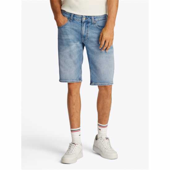 Tommy Jeans Ronnie Short Bi0177 Деним светло Мъжки къси панталони