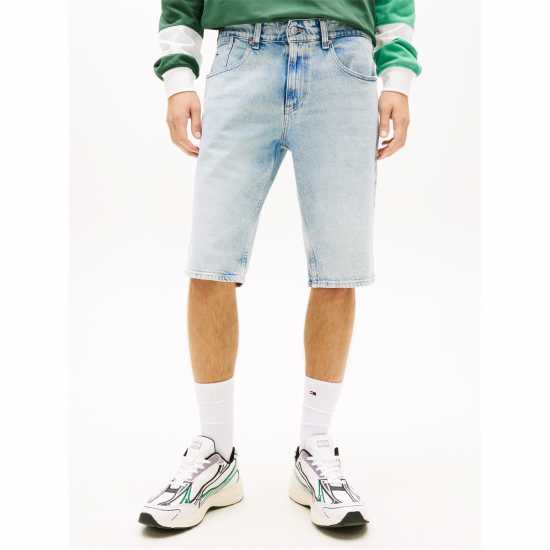 Дънкови Къси Панталони Tommy Jeans Men's Ronnie Denim Shorts Denim Light 