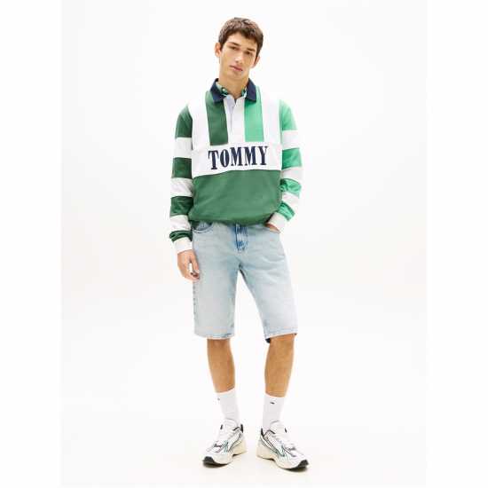 Дънкови Къси Панталони Tommy Jeans Men's Ronnie Denim Shorts Denim Light 