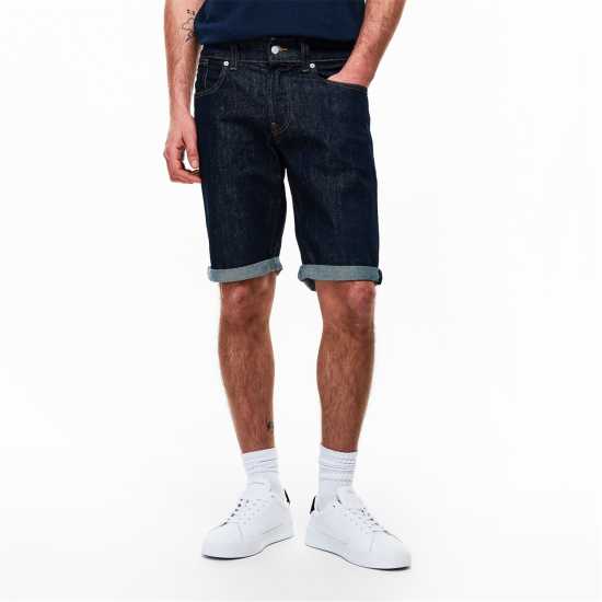 Дънкови Къси Панталони Tommy Jeans Men's Ronnie Denim Shorts Denim Dark 