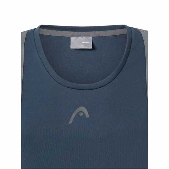 Head Club 25 Tech T-Shirt Women Морска синьо Бадминтон