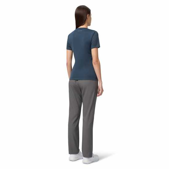 Head Club 25 Tech T-Shirt Women Морска синьо Бадминтон