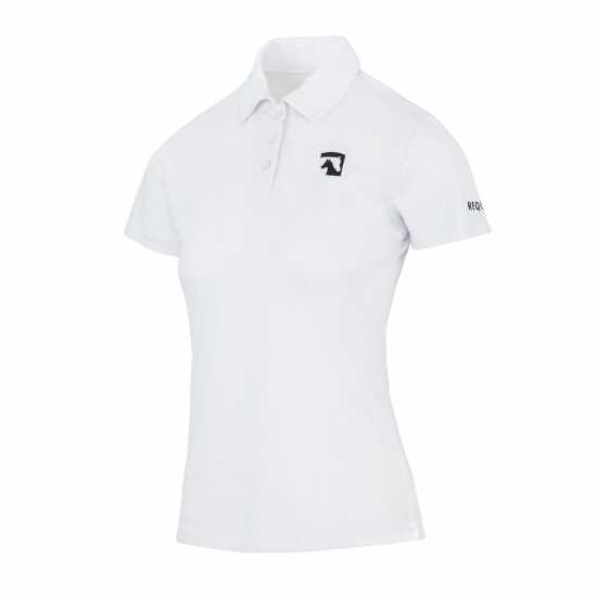 Requisite Polo Top Womens Бяло Блузи с яка