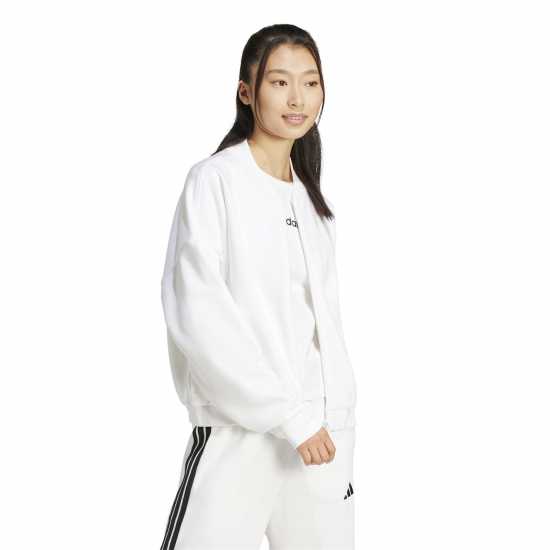 Adidas Дамски Потник Essentials Linear Slim Cotton Tank Top Womens Бяло 