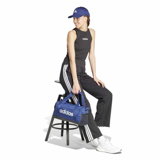 Adidas Дамски Потник Essentials Linear Slim Cotton Tank Top Womens Черно 